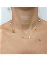 Halskette Marco Bicego Dame Jaipur in Gelbgold Quarzo CB1485-MIX01 - CB1485-MIX01